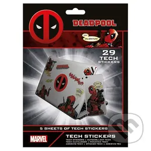 Sada vinylových samolepek Deadpool - Merc With A Mouth (29 ks)