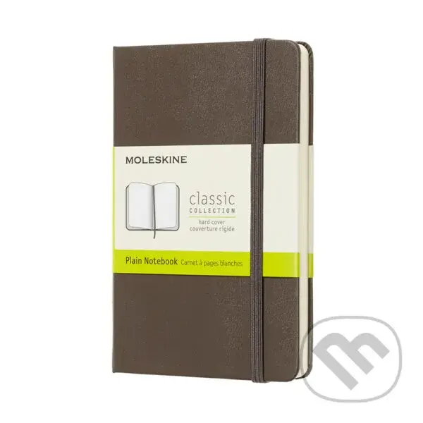 Moleskine - hnedý zápisník