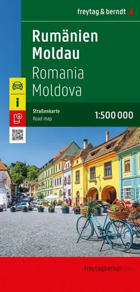 Rumunsko - Moldavsko 1:500 000 / automapa