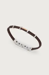 Trussardi  náramek pánský kůžený