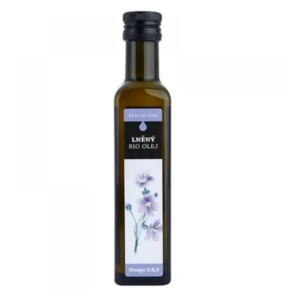 HEALTH LINK Lněný olej BIO 250 ml