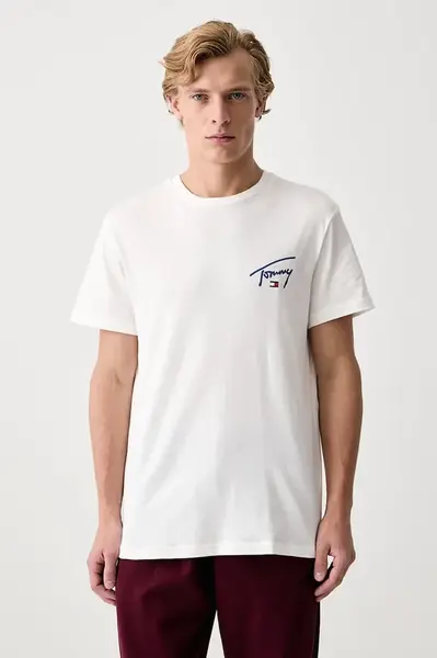 Tommy Jeans  tričko pánské bavlněné