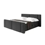 ALTDECOR POSTEL boxspring s matrací H4 - EVON Zanozek - 120x200 cm Černá