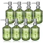 8Pcs Glass Dispensing Pump Bottle