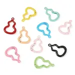10Pcs Spray Painted Spring Gate Rings