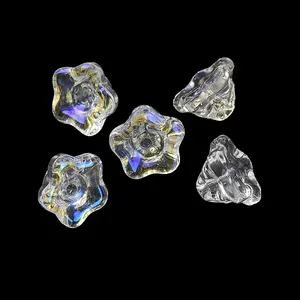 Electroplate Transparent Glass Beads