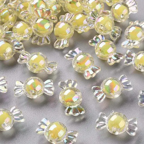 Transparent Acrylic Beads