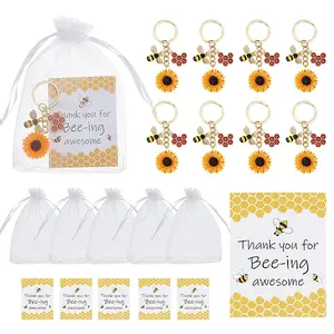 30Pcs Alloy Enamel Keychains