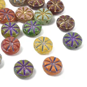Picasso Baking Paint Glass Beads