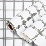Tartan Pattern PVC Shelf Liners