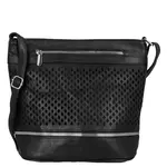 Dámská crossbody kabelka černá - Firenze Samia