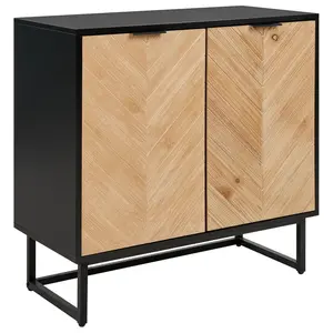Beliani SIDEBOARD Černý Alaska