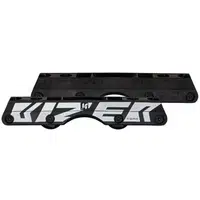 Powerslide KIZER TEAM FLUID IV BLACK/WHITE SL Bruslařský rám, černá, velikost