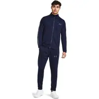 Under Armour KNIT TRACK SUIT Pánská sportovní souprava, tmavě modrá, velikost M