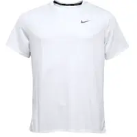 Nike DRI-FIT MILER Pánské tréninkové tričko, bílá, velikost XXL