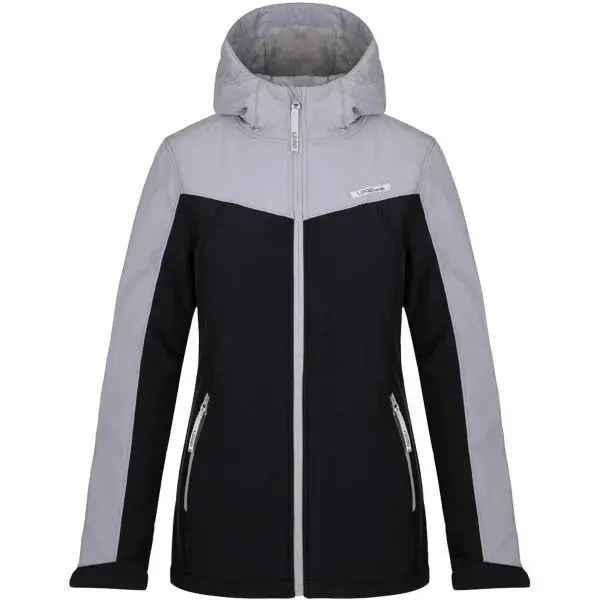 LOAP LUPIDKA Dámská softshellová bunda, černá, velikost