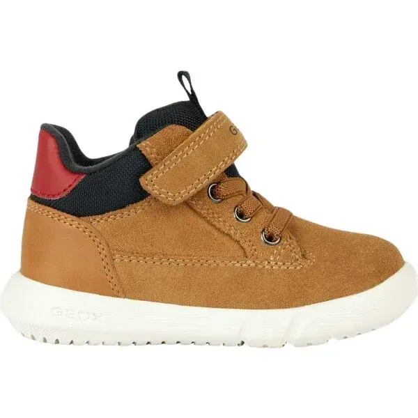 Geox B HYROO BOY Chlapecká kotníková obuv, hnědá, velikost