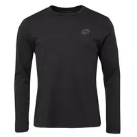 Lotto MSC LONG SLEEVE TEE Pánské triko, černá, velikost XXL