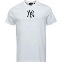 New Era NEW YORK YANKEES MLB LOGO Pánské triko, bílá, velikost