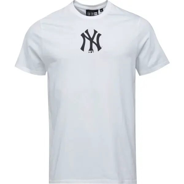 New Era NEW YORK YANKEES MLB LOGO Pánské triko, bílá, velikost