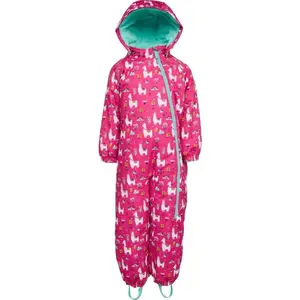 Lewro ZAYAN Dětský zateplený overal, růžová, velikost 92-98