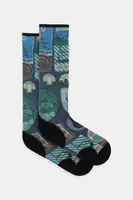 Lyžařské ponožky Smartwool modrá barva, SW002897