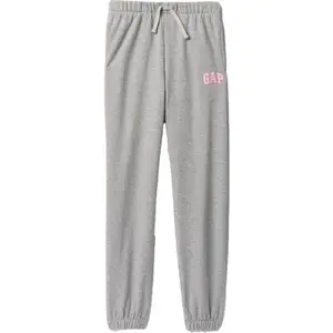 GAP V-FRCH LOGO Dívčí tepláky, šedá, velikost