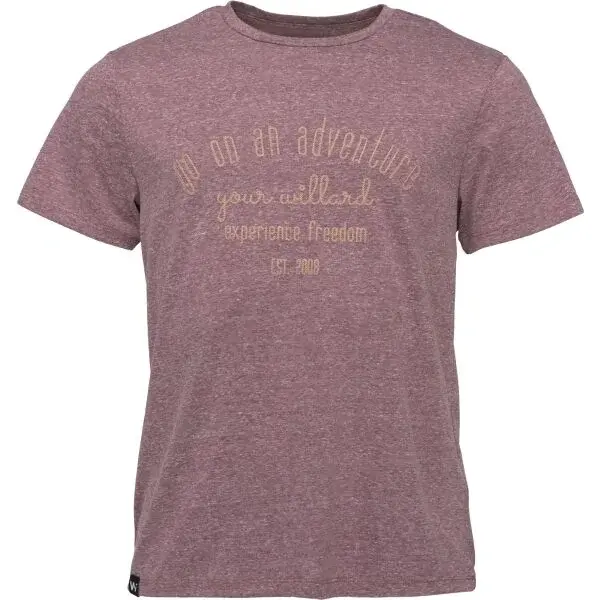 Willard SVENN Pánské tričko, vínová, velikost