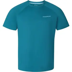 PROGRESS DRIVER Pánské triko na sportování, tmavě modrá, velikost