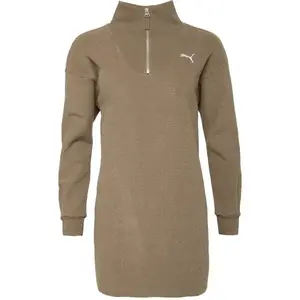 Puma HER WINTERIZED TOP Dámská mikina, hnědá, velikost