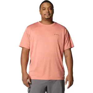 Columbia HIKE CREW Pánské triko, lososová, velikost