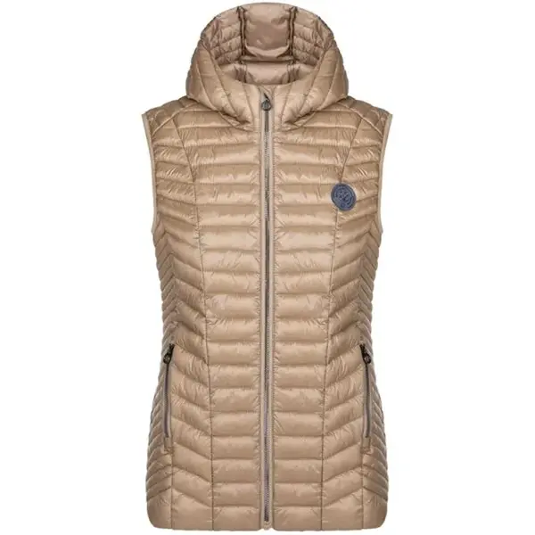 LOAP ILLIFIE Dámská vesta, hnědá, velikost