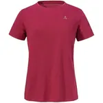 Schöffel T SHIRT HOHBERG Rychleschnoucí dámské tričko, vínová, velikost
