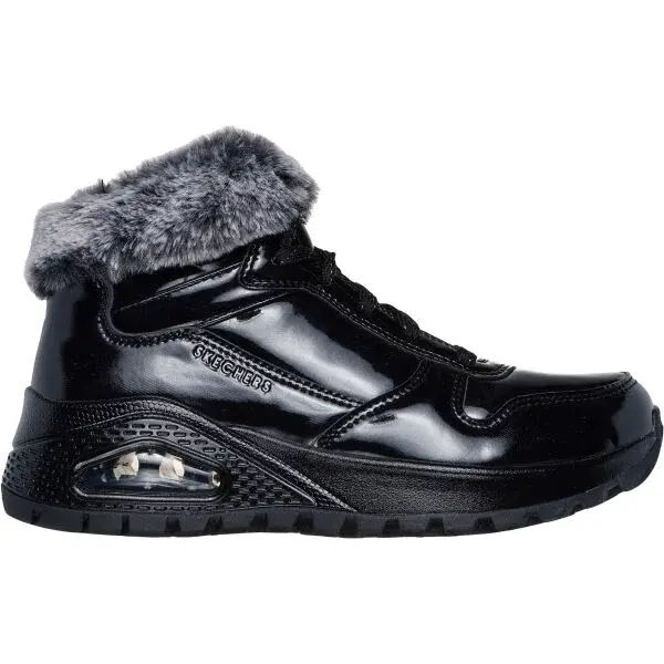 Skechers UNO RUGGED - FIESTY WINTER Dámská zimní obuv, černá, velikost
