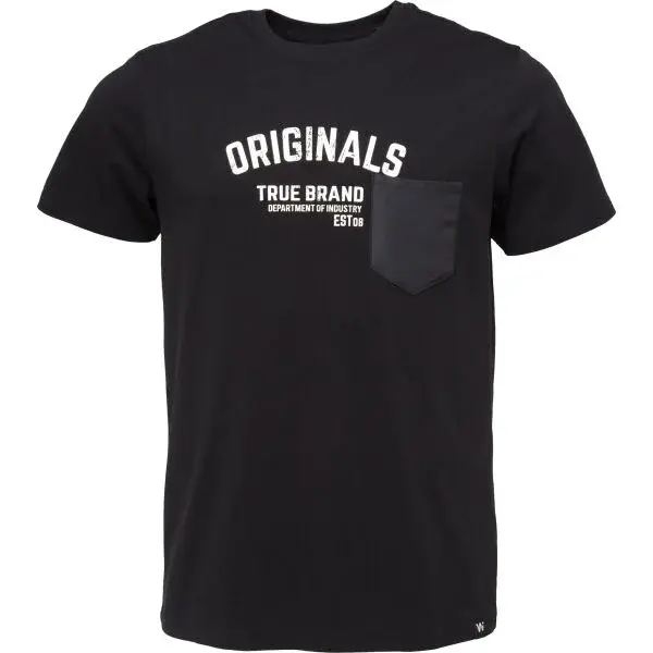 Willard ALBERTUS Pánské triko, černá, velikost