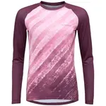 Klimatex ANNEKO Dámské MTB triko s dlouhým rukávem, vínová, velikost XXL