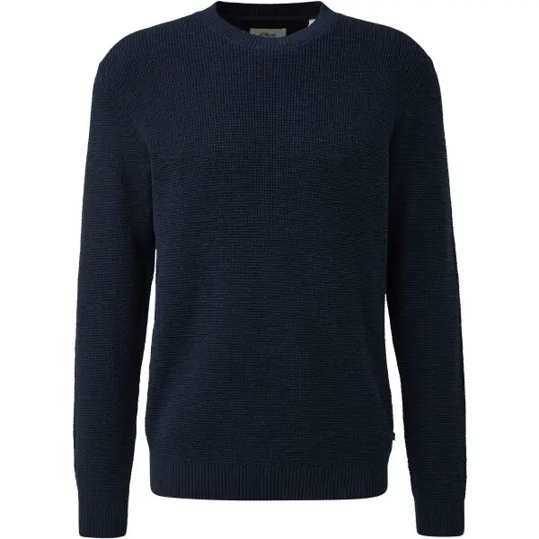s.Oliver KNITTED PULLOVER NOOS Pletený svetr, tmavě modrá, velikost XXXL