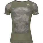 Venum G-FIT AIR RASHGUARD Pánské sportovní triko, khaki, velikost