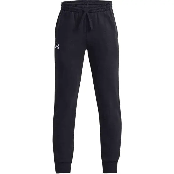 Under Armour RIVAL FLEECE JOGGERS Chlapecké tepláky, černá, velikost L