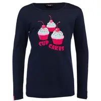 Lewro POPPY Dívčí triko, tmavě modrá, velikost 140-146