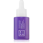 3INA The Bakuchiol Purple Serum lehké pleťové sérum pro vypnutí pleti 30 ml