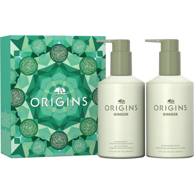 Origins Discovery Set Ginger Aromatic Hand Wash & Lotion Duo dárková sada na tělo
