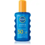 NIVEA SUN Protect & Dry Touch neviditelný sprej na opalování SPF 50 200 ml