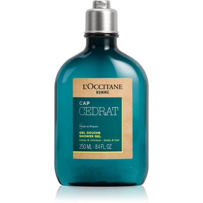 L’Occitane Men Cap Cedrat sprchový gel na tělo a vlasy 250 ml