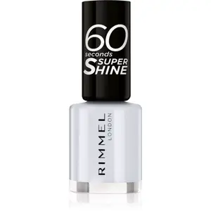 Rimmel 60 Seconds Super Shine lak na nehty odstín 703 White Hot Love 8 ml