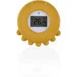 Zopa Silicone Digital Thermometer 2in1 digitální teploměr do vany Mustard Yellow 1 ks