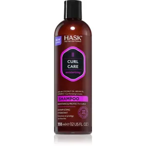 HASK Curl Care hydratační šampon pro vlnité a kudrnaté vlasy 355 ml