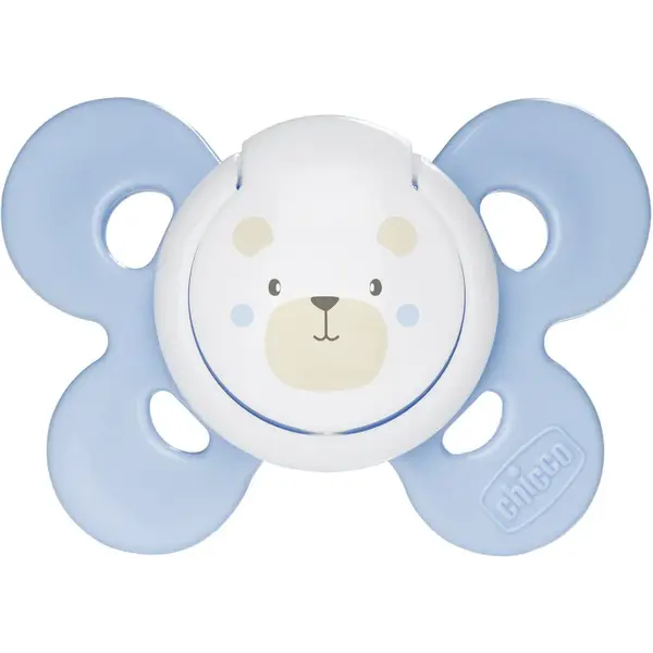 Chicco Physio Comfort 2-6 m dudlík Bear 1 ks