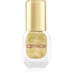 Catrice MY JEWELS. MY RULES. lak na nehty odstín C01 Bold Gold 10,5 ml