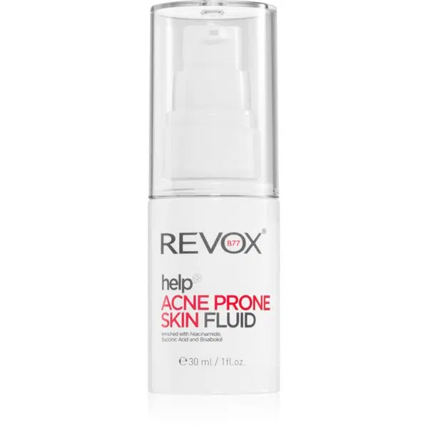 Revox B77 Help Acne Prone Skin Fluid lehký hydratační fluid na aknózní pleť 30 ml